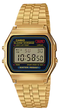 CASIO A159WGEA-1DF Quartz Men Watch
