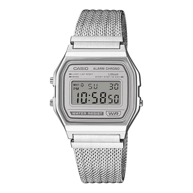 CASIO A158WEM-7DF Quartz \  Digita Men Watch