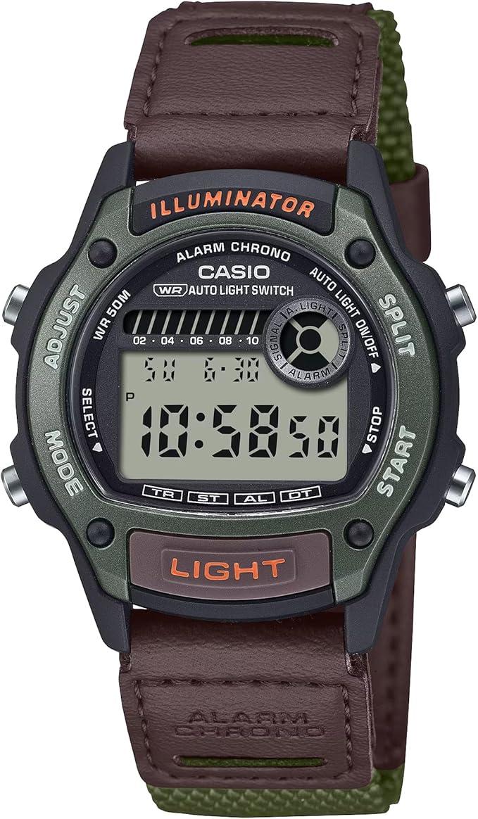 CASIO W-220HF-3AV Quartz \  Digita Men Watch
